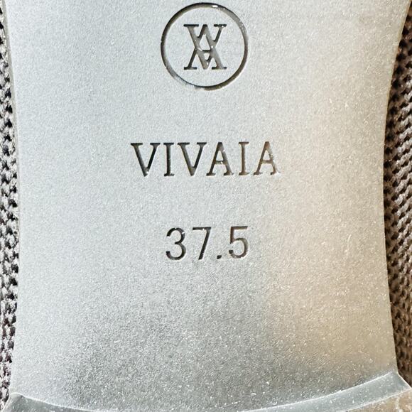 VIVAIA Shoes Womens 7 Black Knit Loafers Slip On Cat Flats Lightweight Comfort - Picture 10 of 11